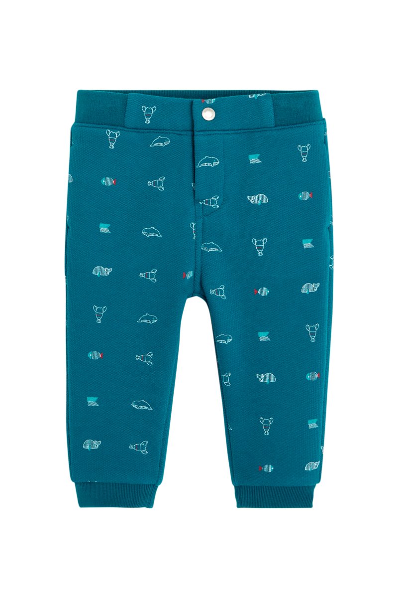 Jogging Bleu canard et blanc - Obaïbi