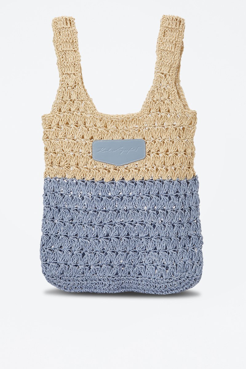 Sac à main - Beige et mauve