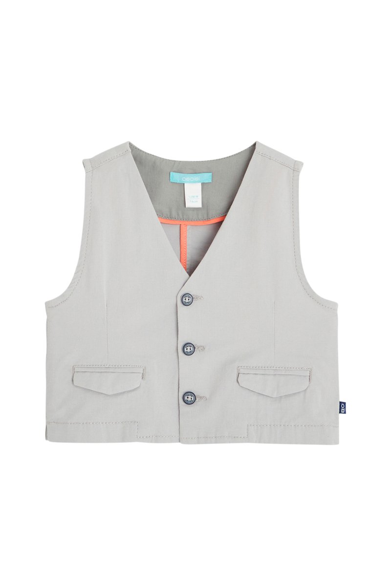 Gilet sans manches Gris clair