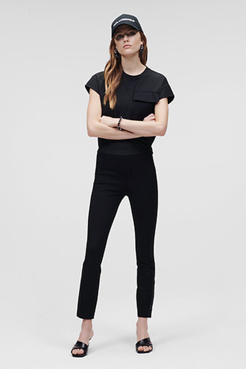 Pantalon slim - Noir