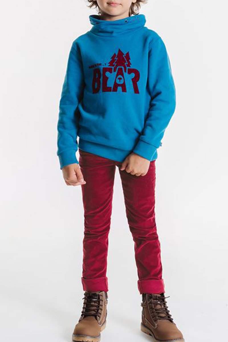 Pantalon en velours Rouge - Okaïdi