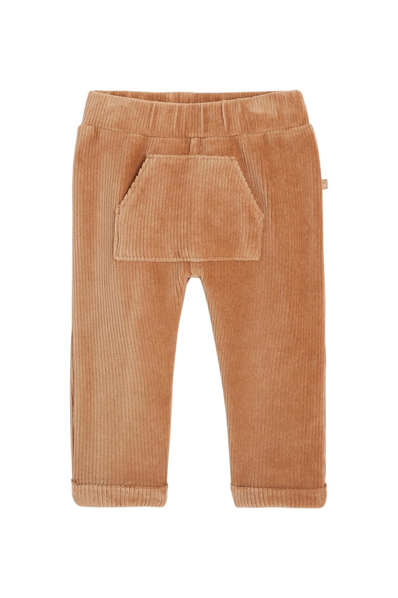 Pantalon en velours Camel chiné - Obaïbi