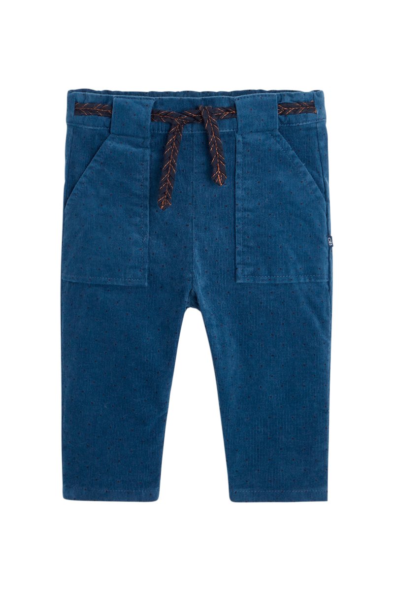 Pantalon en velours Bleu marine - Obaïbi