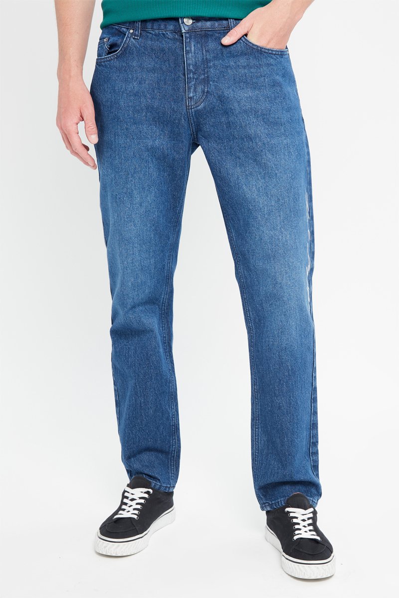 Jean droit - Bleu
