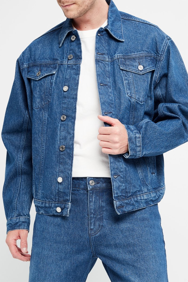 Veste en jean - Bleu