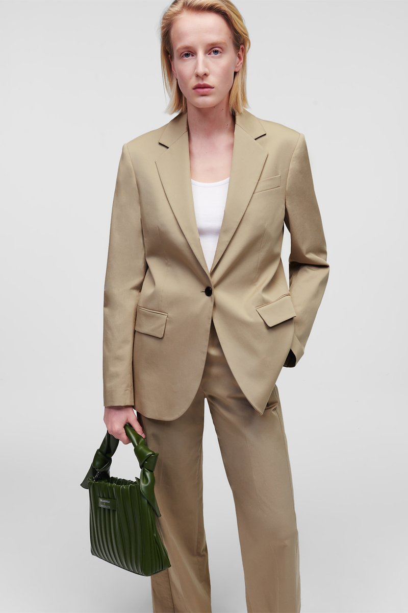 Veste en coton biologique - Beige