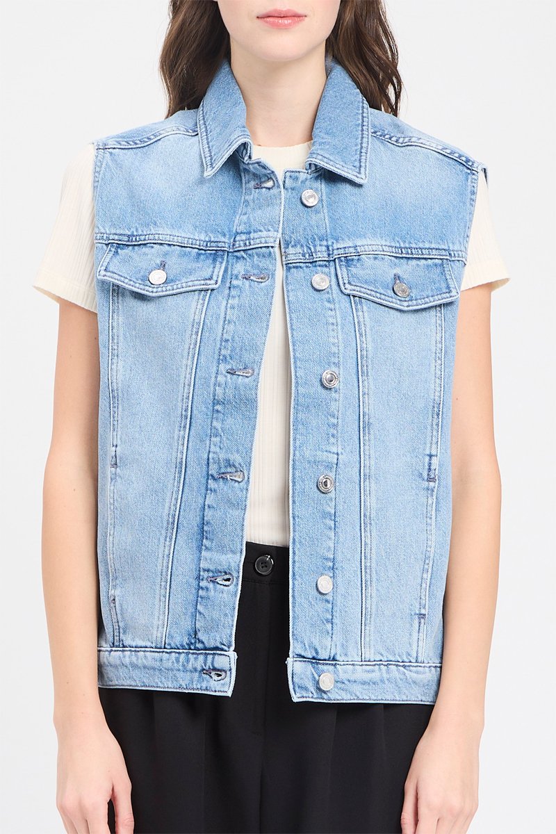 Veste Oversize - Bleu clair