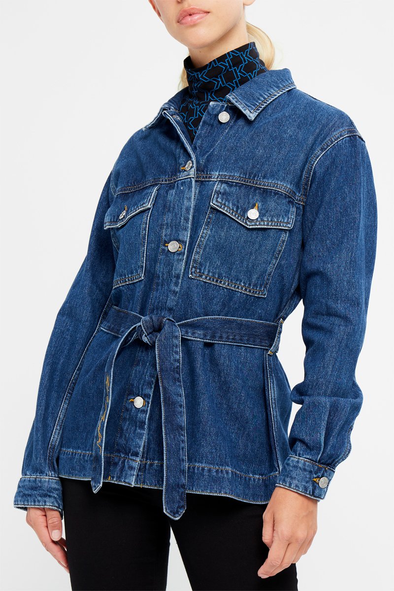 Surchemise en jean - Bleu