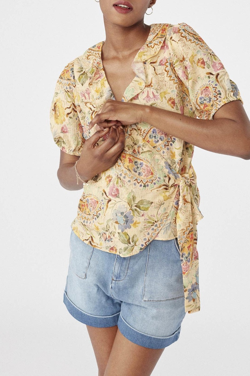 Top portefeuille Beige