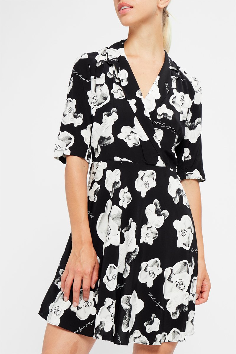 Robe patineuse - Noir