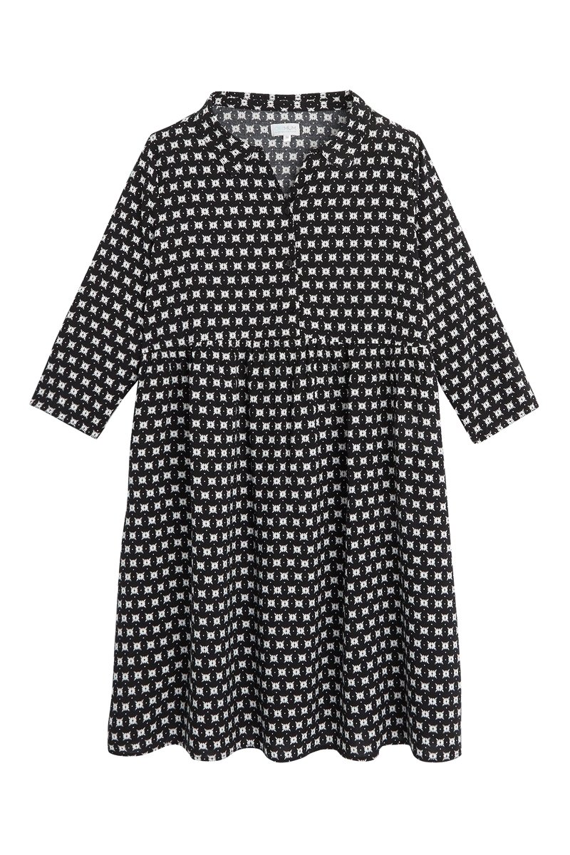 Robe trapèze Noir - Ob'mum