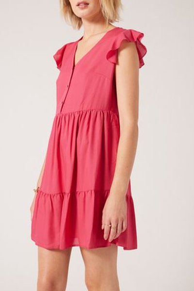Robe patineuse Fuchsia