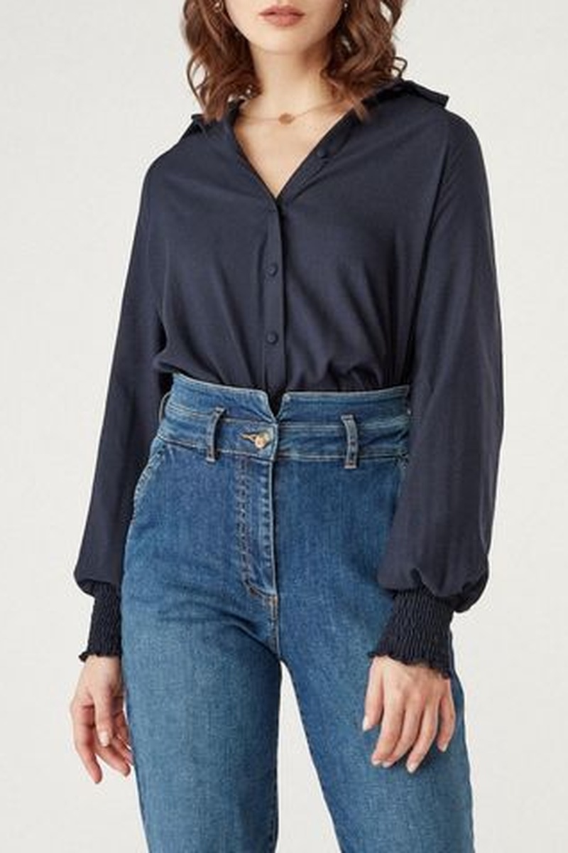 Chemisier Bleu marine