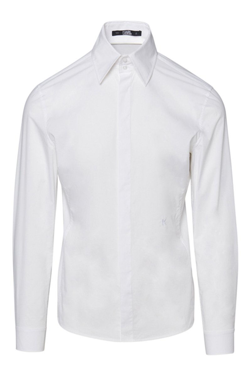 Chemisier regular - Blanc