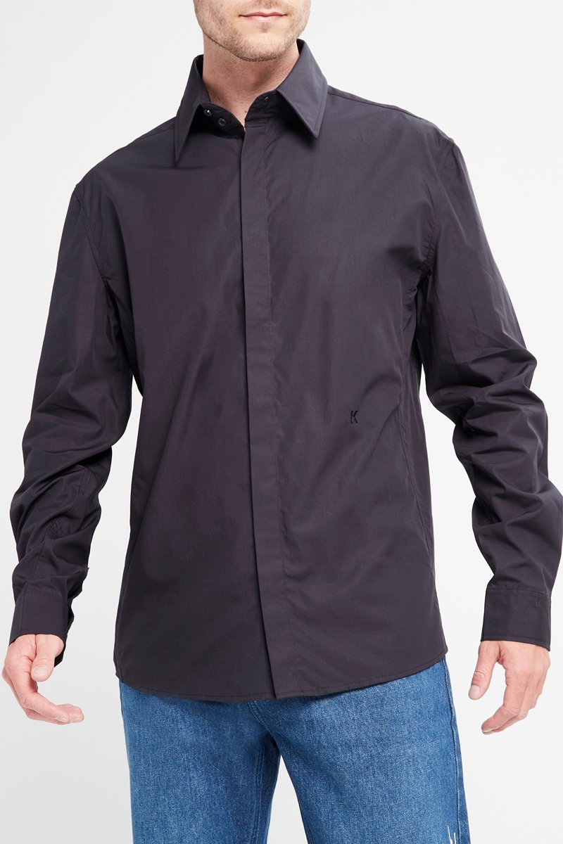 Chemisier regular - Noir