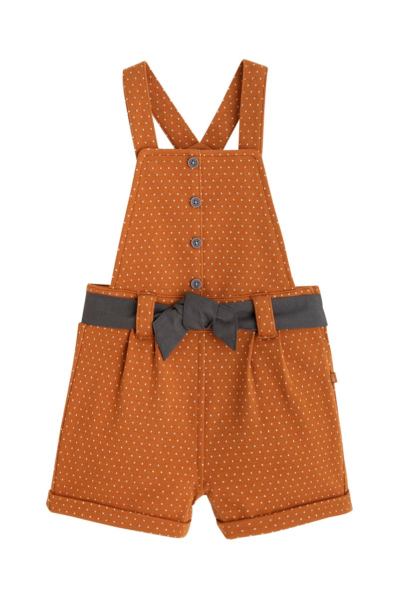Salopette-short Marron - Obaïbi