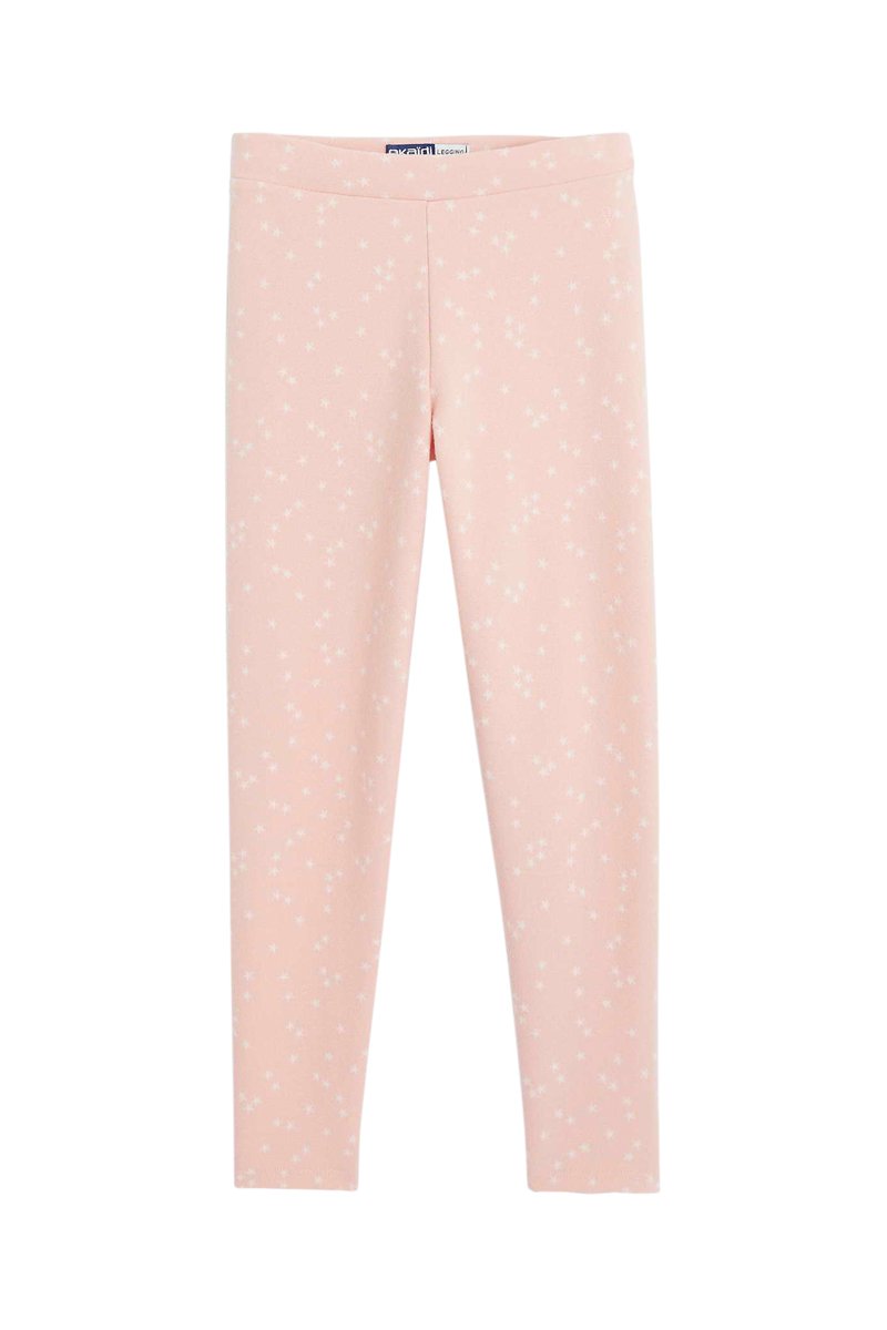 Legging Rose poudré et blanc - Okaïdi
