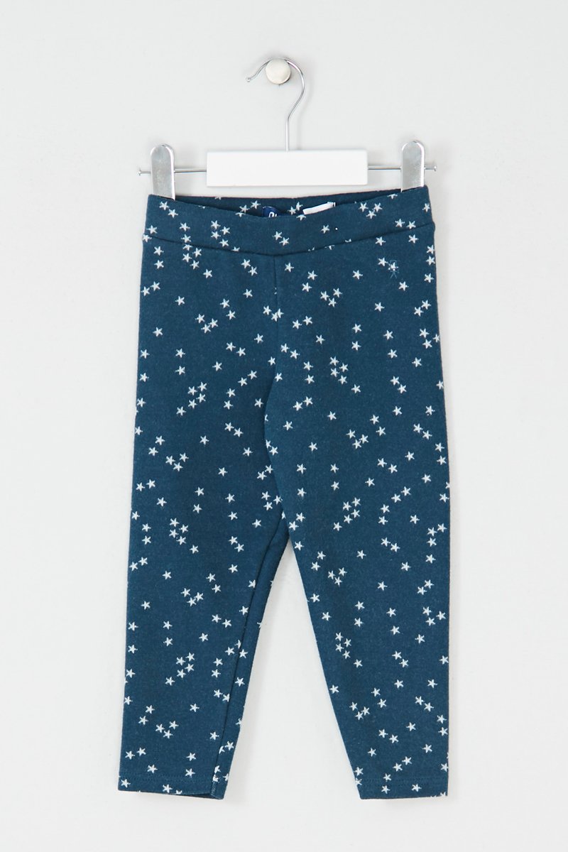 Legging Bleu foncé et blanc - Okaïdi