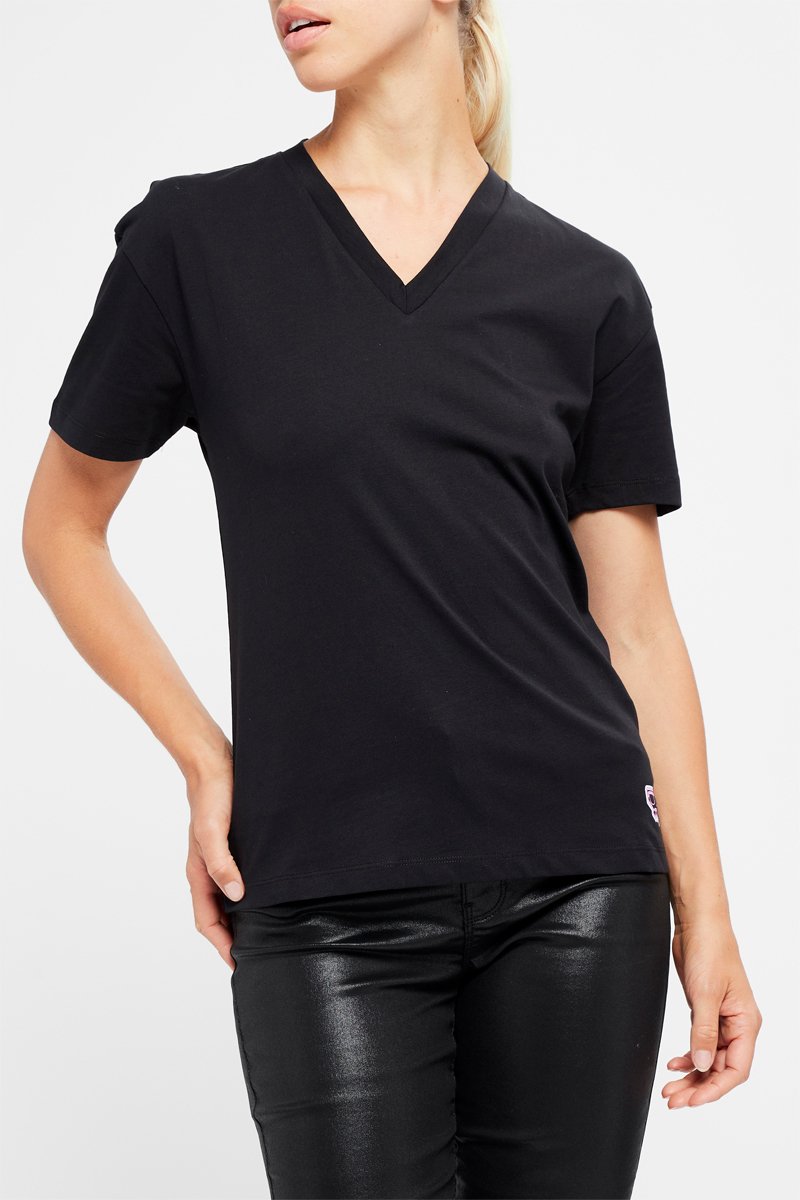 T-shirt en coton biologique - Noir