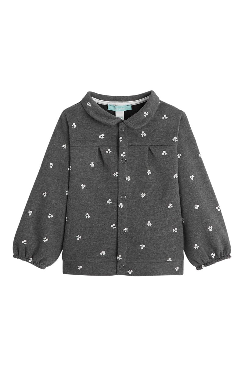 Sweat Gris foncé chiné - Obaïbi