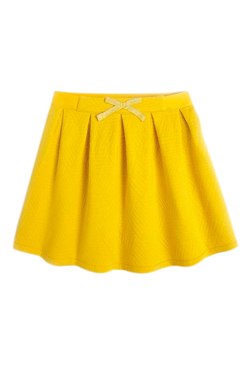 Jupe plissée Jaune - Okaïdi