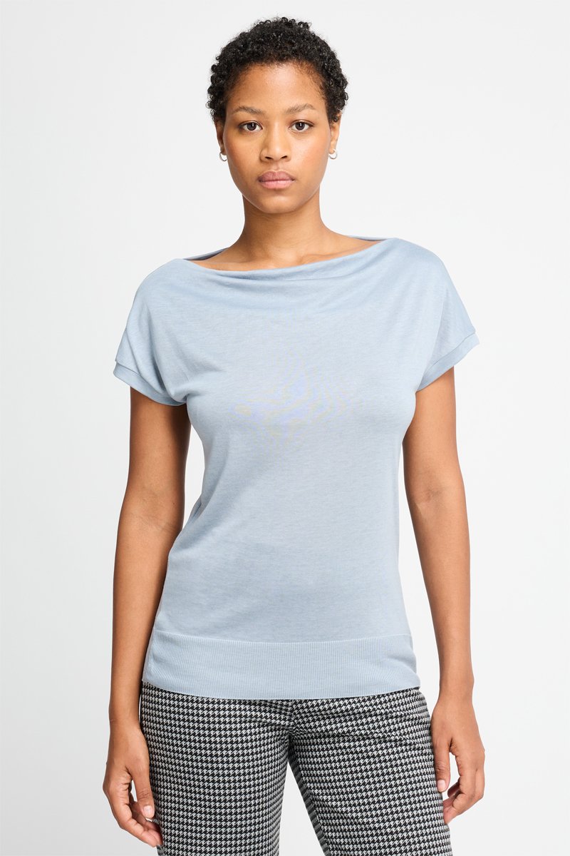 T-shirt Gris clair