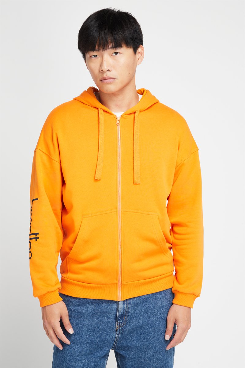Sweat à capuche Orange