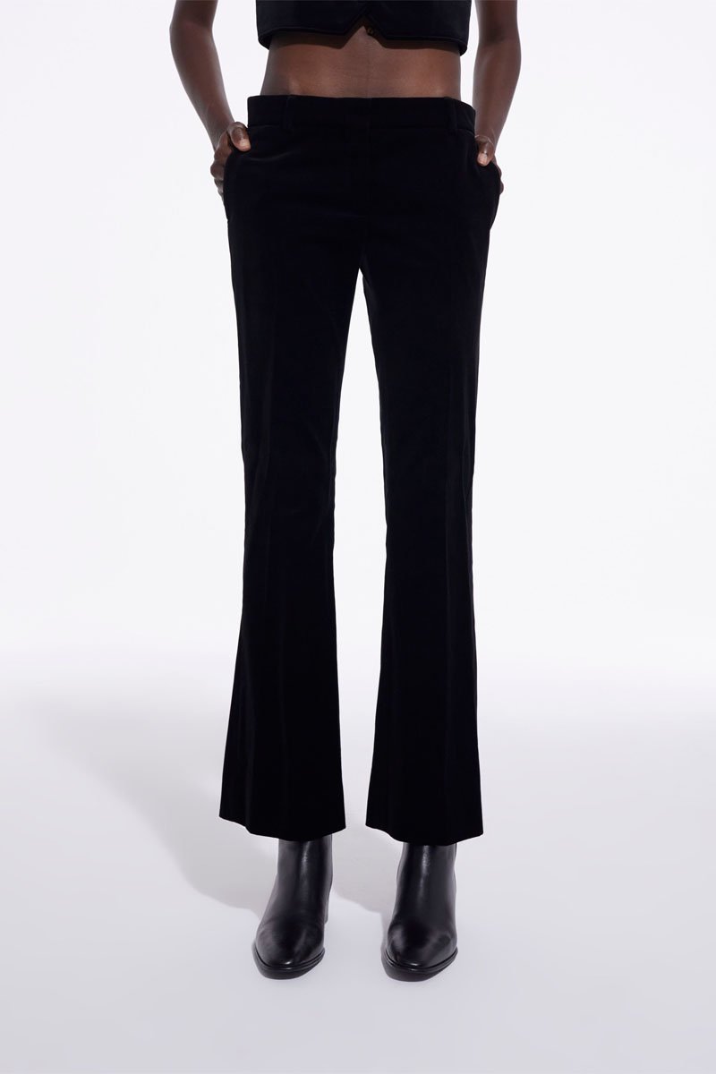 Pantalon bootcut - Noir