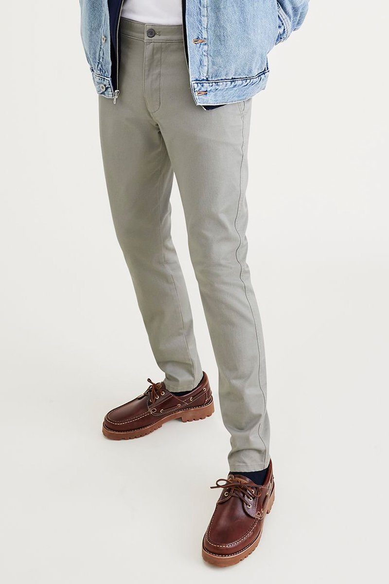 Chino skinny Gris