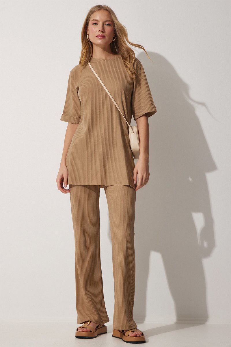 Top et pantalon - Marron