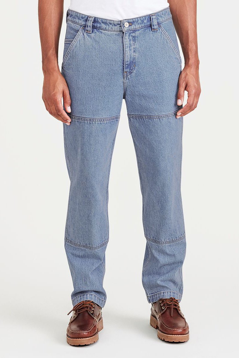 Jean droit - Bleu