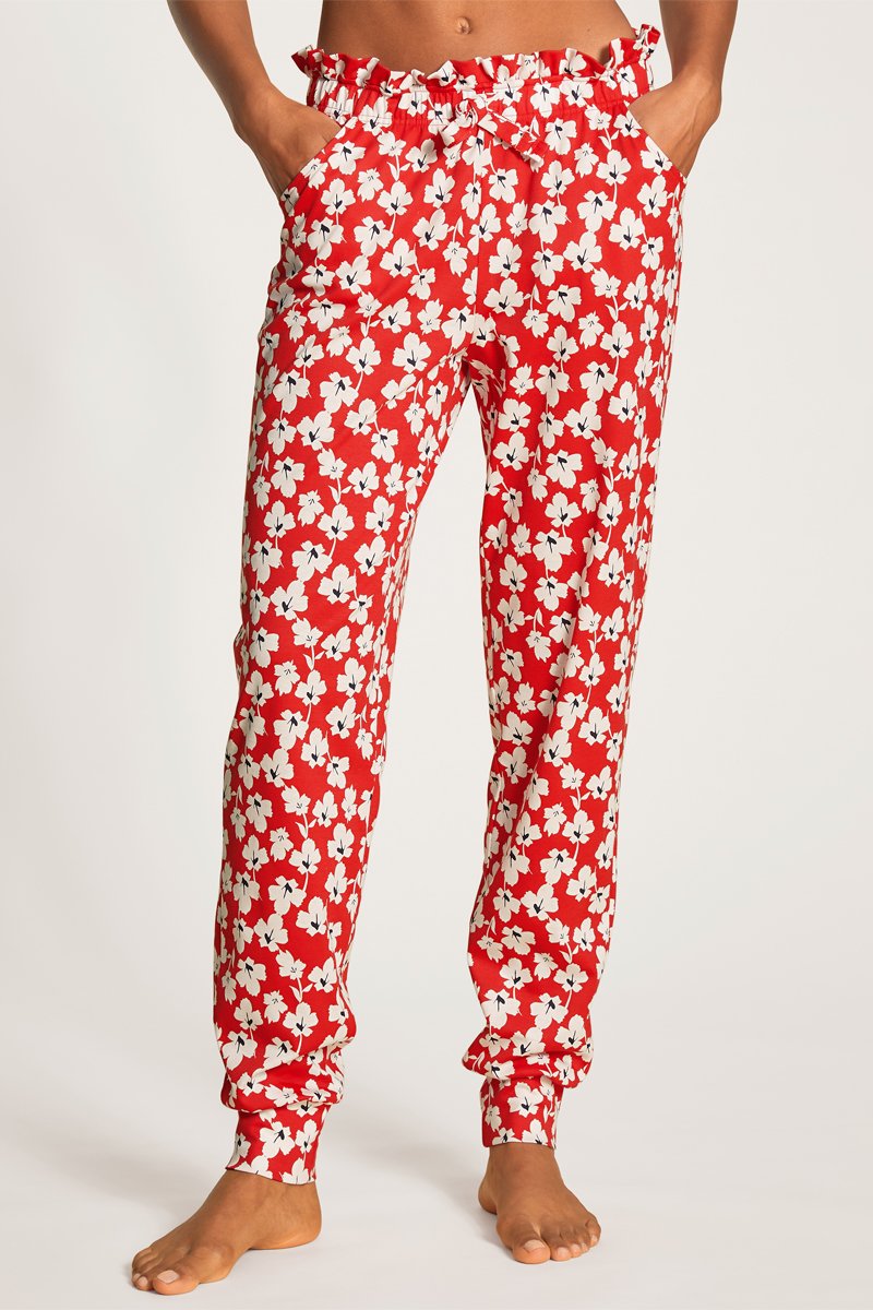 Pantalon de pyjama - Rouge et blanc