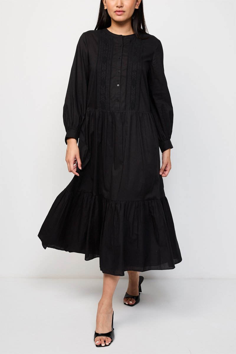 Robe longue - Noir