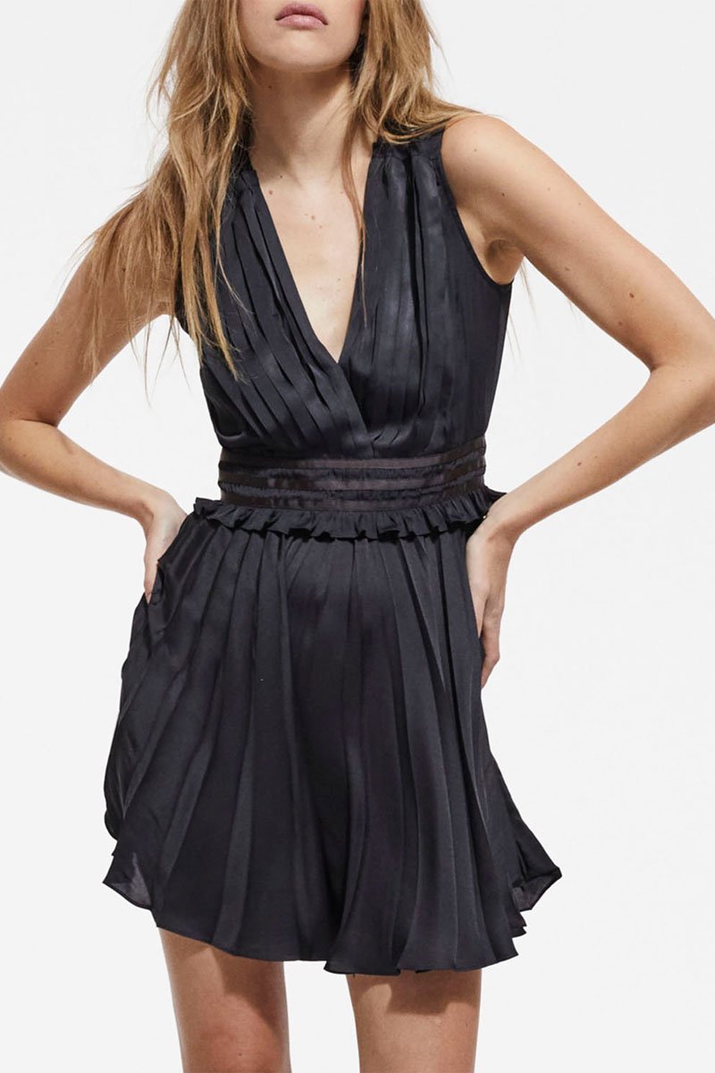 Robe patineuse - Noir