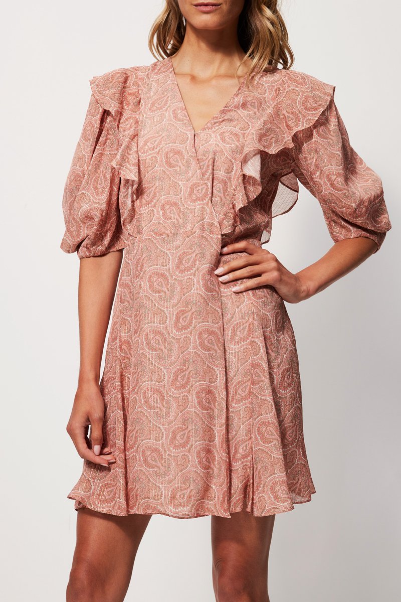 Robe en soie - Rose