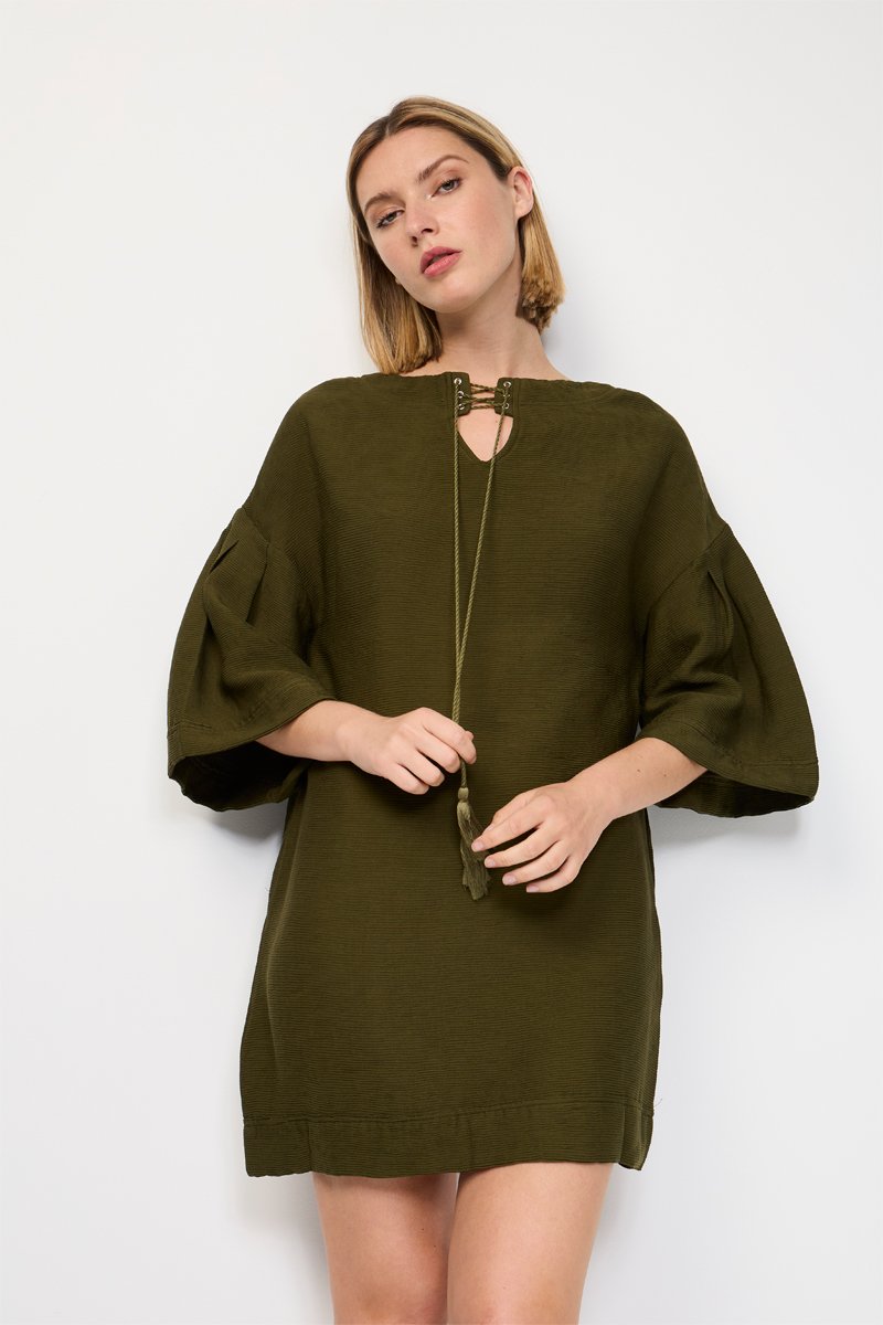 Robe trapèze - Kaki