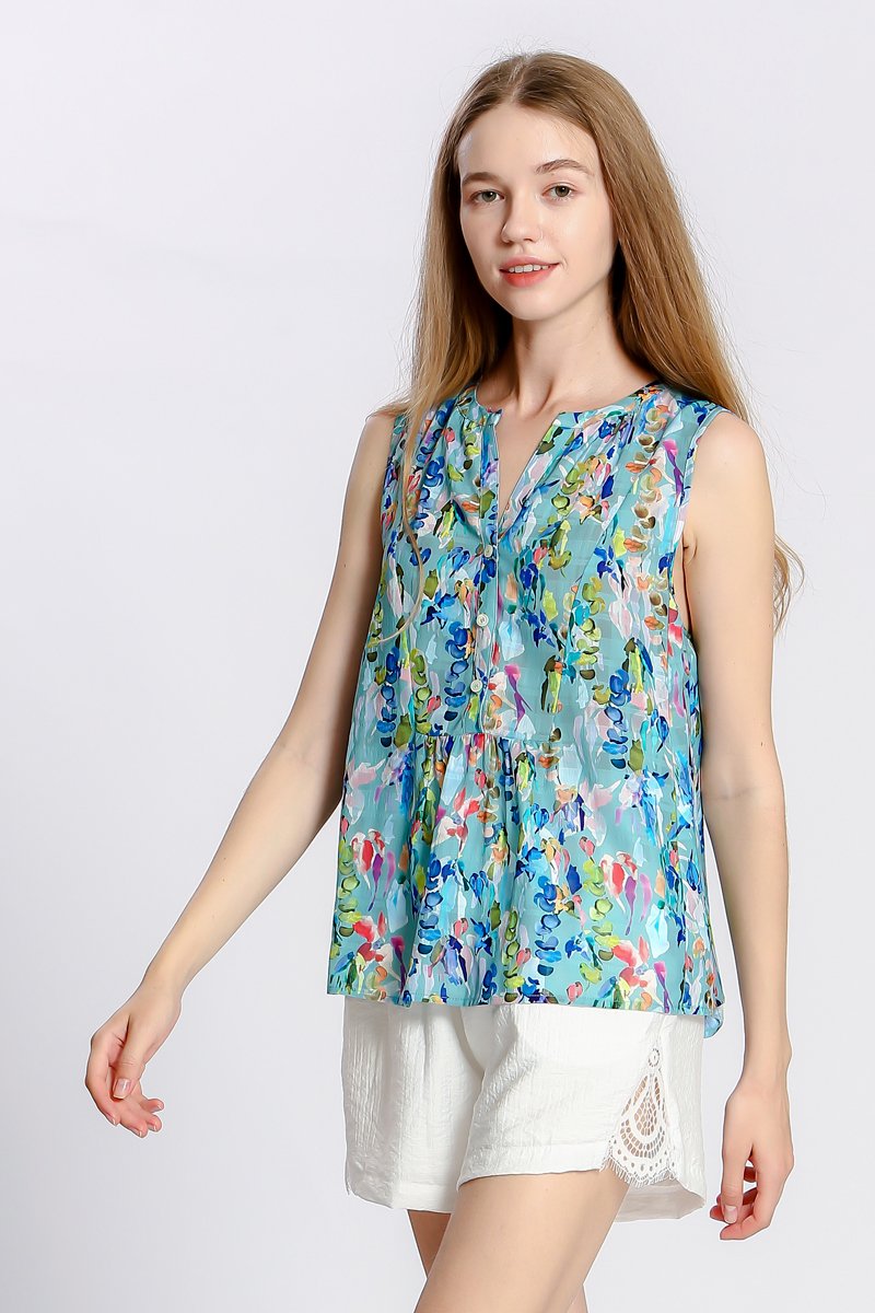 Chemisier - Bleu marine