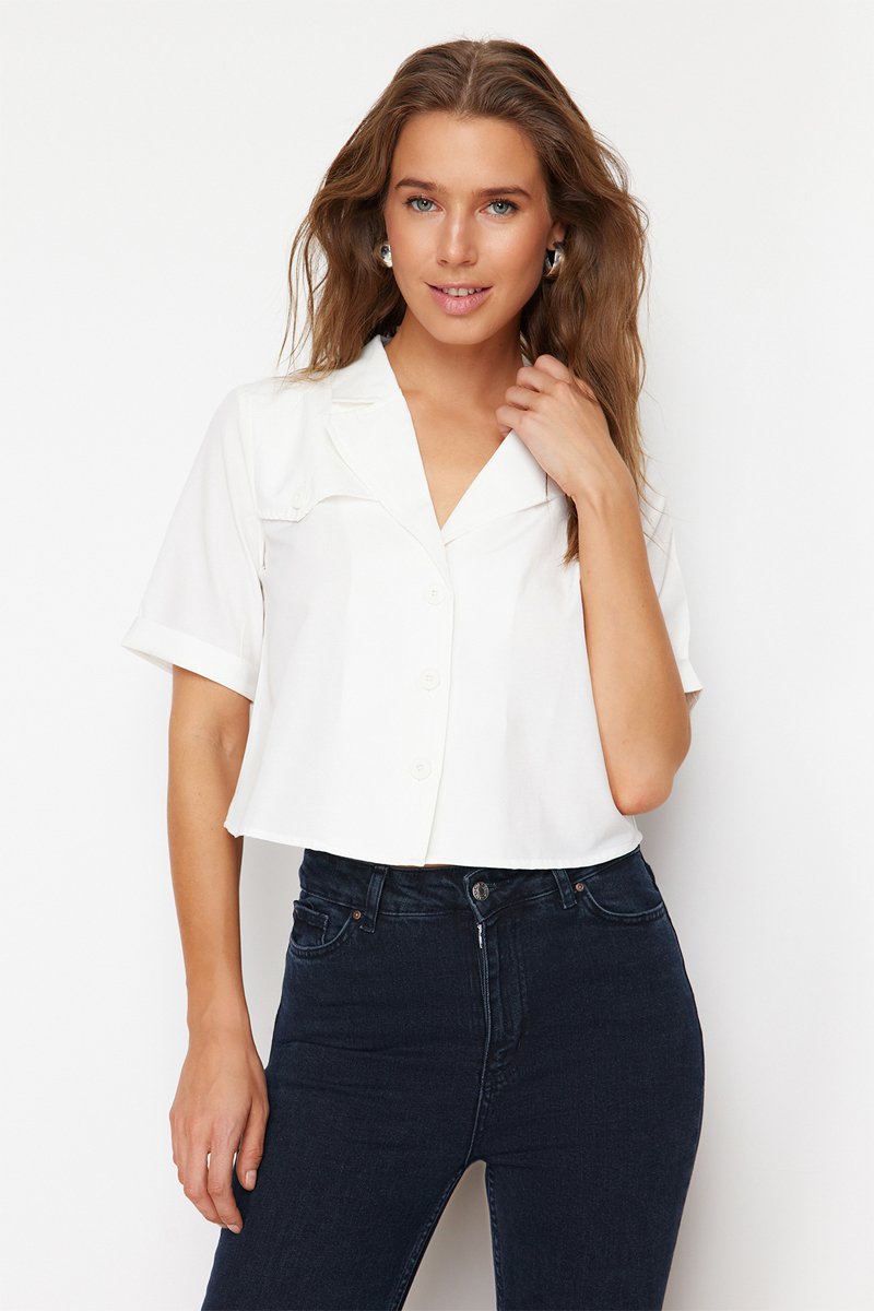 Chemisier - Blanc