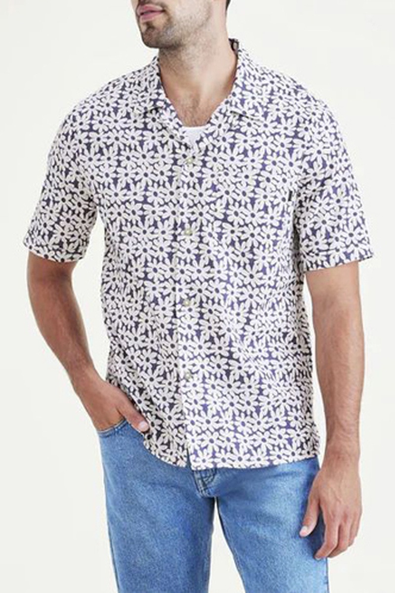 Chemise regular Blanc