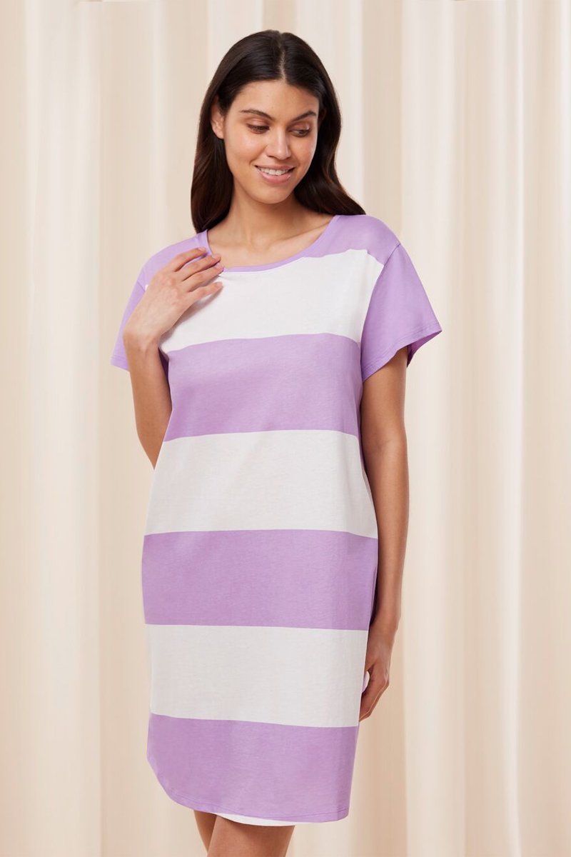 Chemise de nuit NDK 02 X Mauve