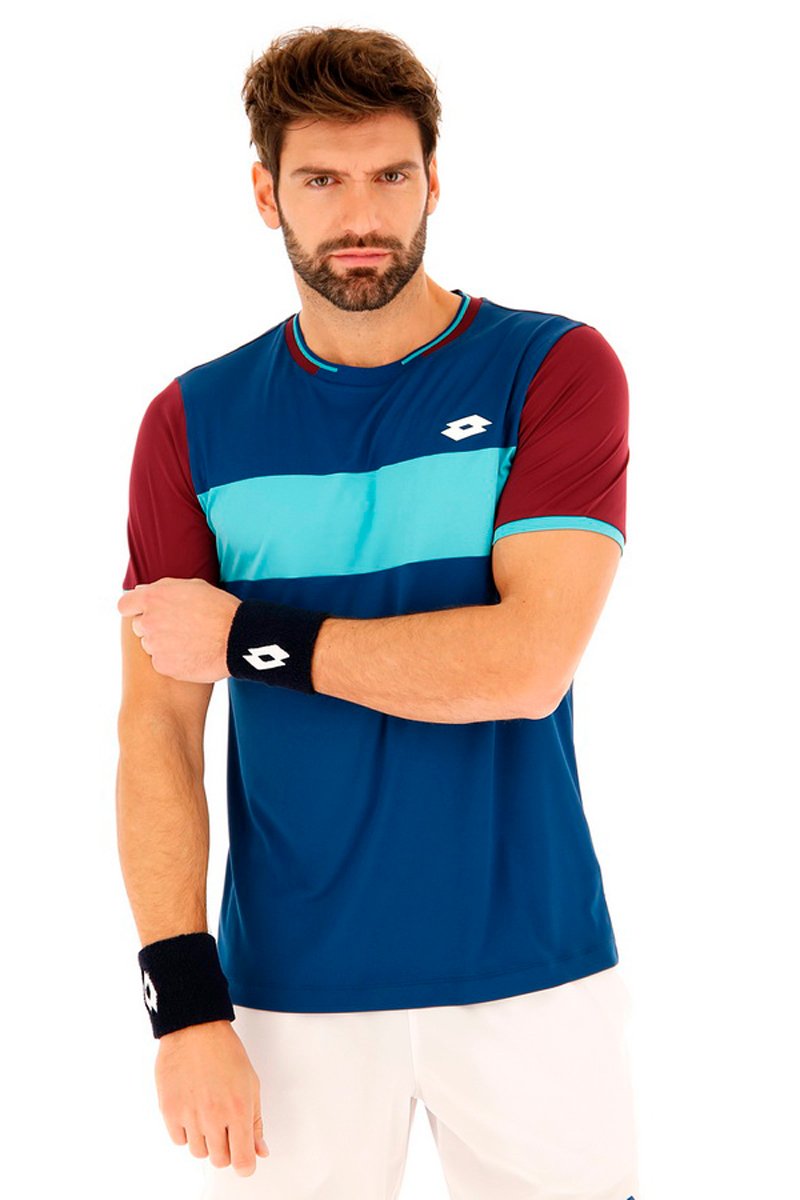 T-shirt Tennis Graphic Bleu marine
