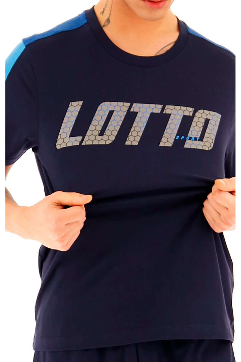 T-shirt Logo III Bleu