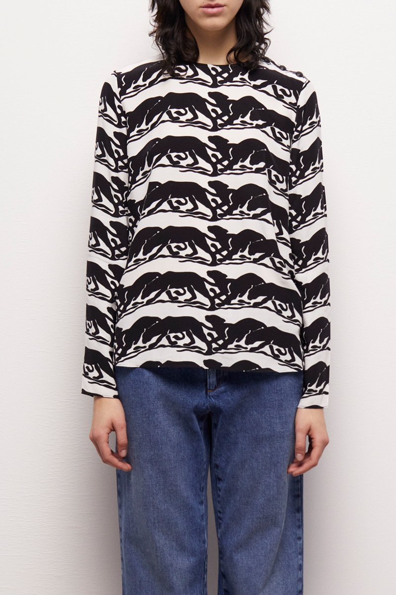 Blouse - Noir et blanc