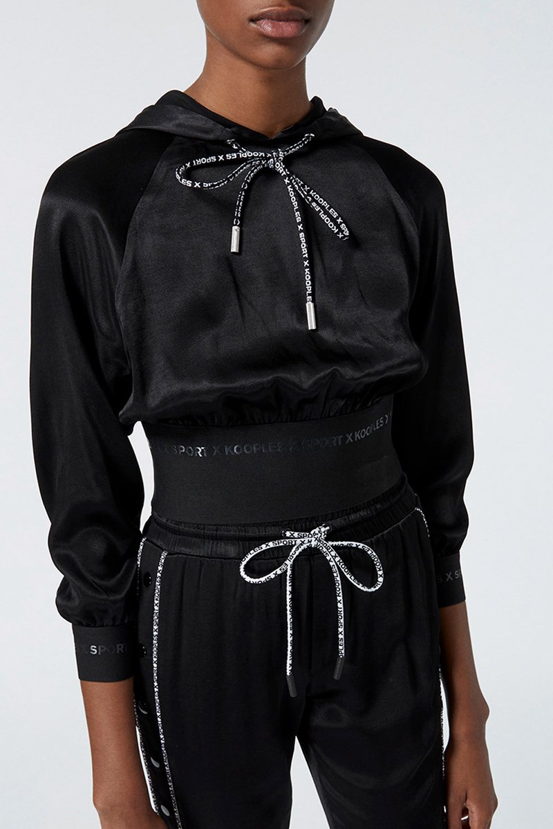 Sweat à capuche - Noir