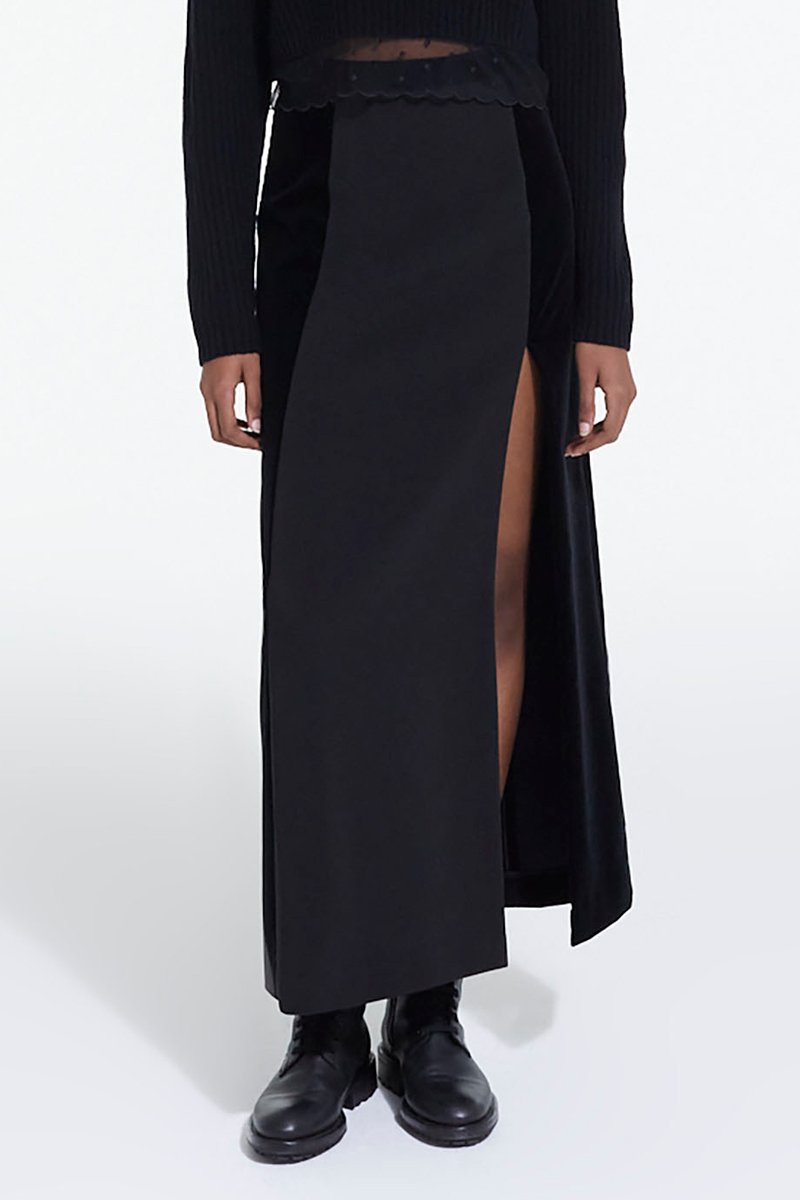 Jupe longue - Noir