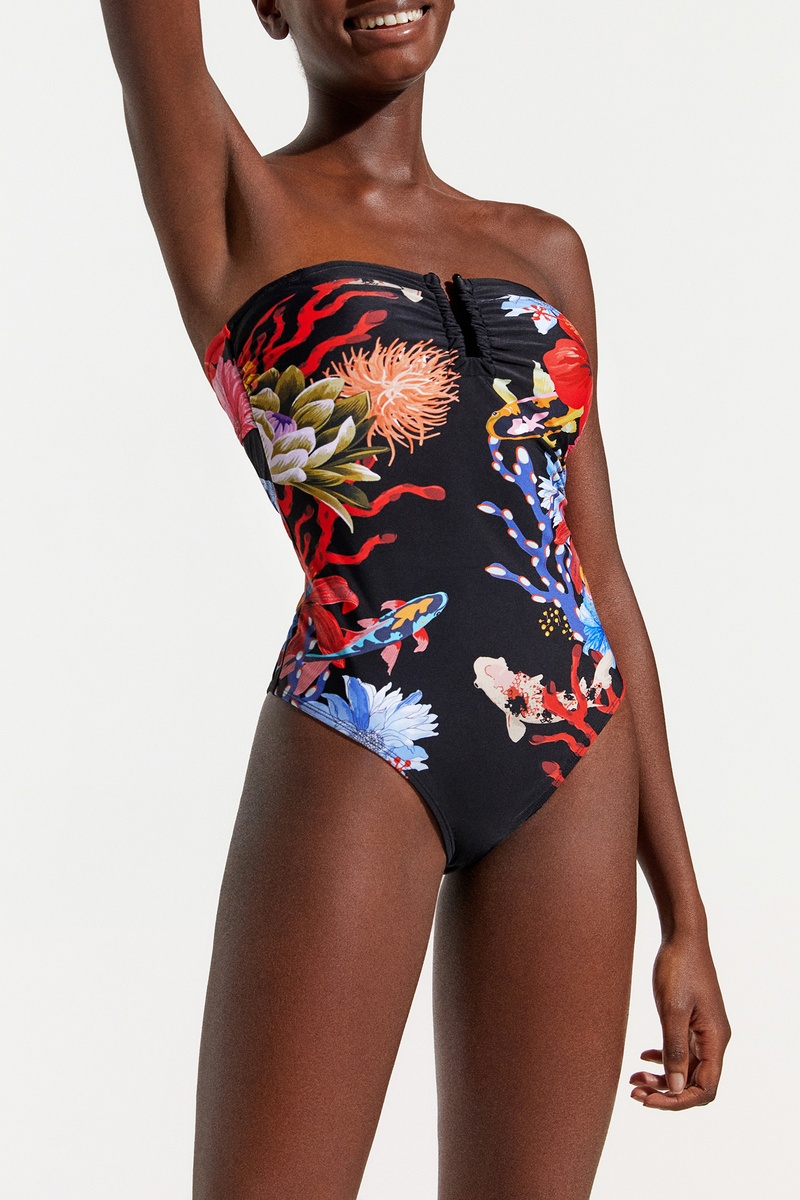 Maillot 1 pièce Aurora - Noir