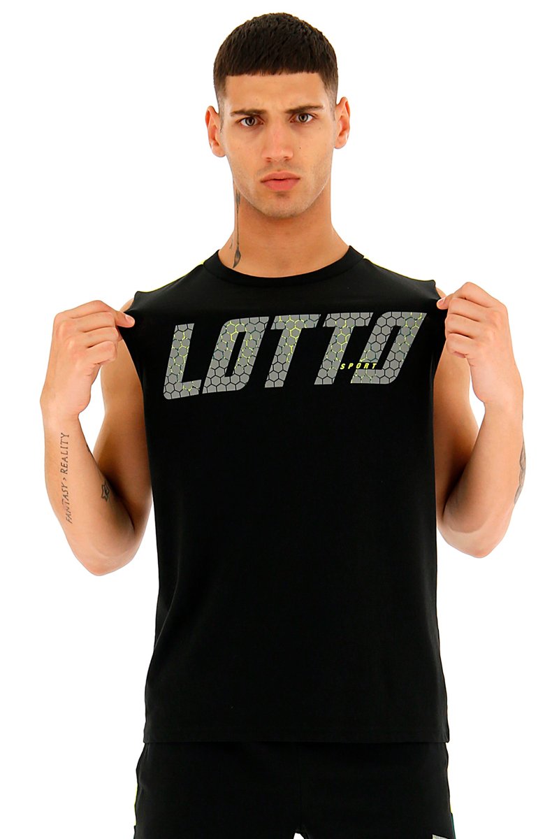 Débardeur Logo III Noir et gris