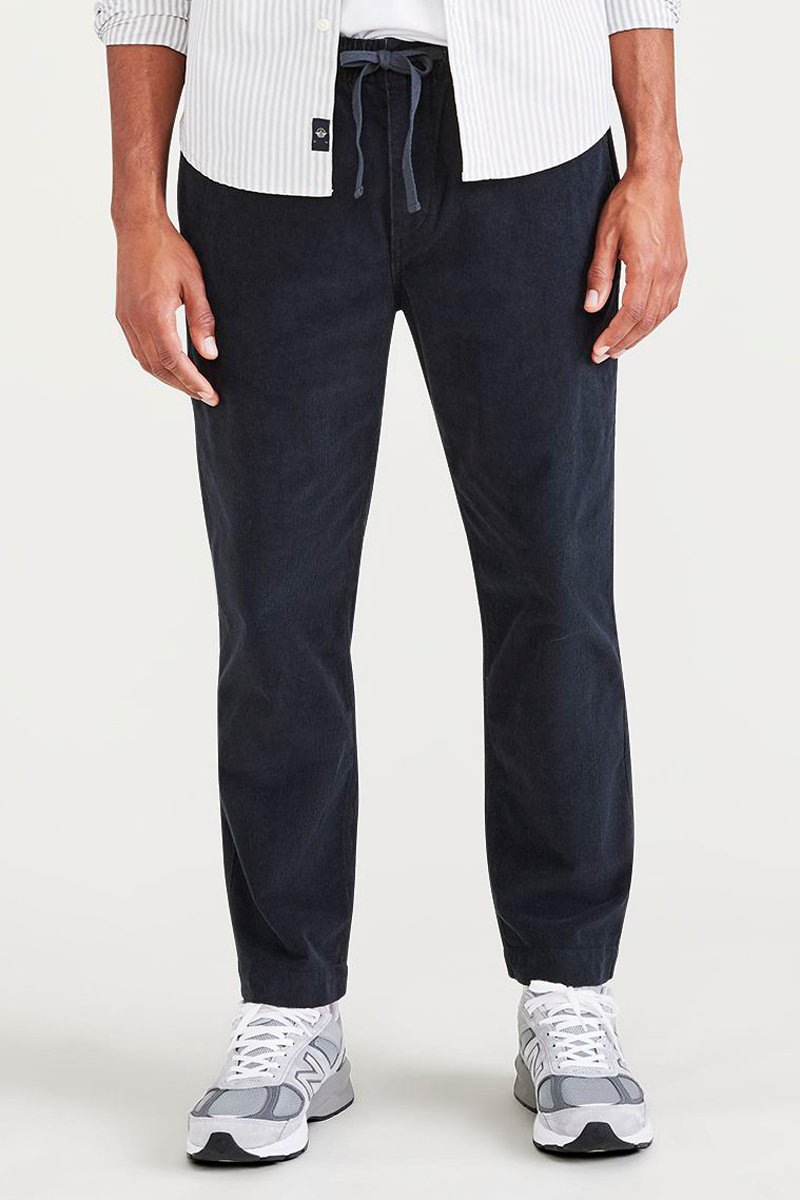 Pantalon droit Bleu nuit