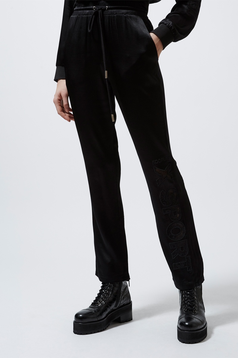 Pantalon droit - Noir