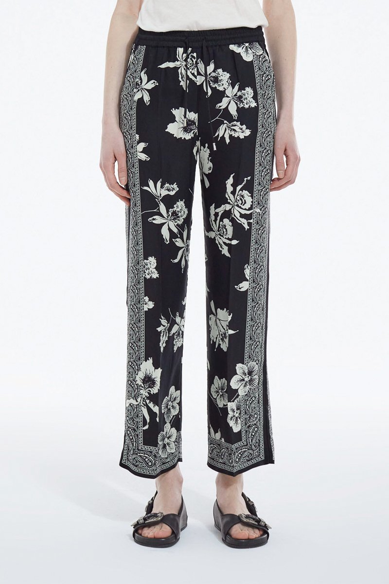 Pantalon palazzo - Noir
